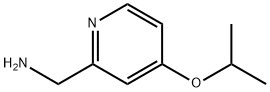 [4-(Propan-2-yloxy)pyridin-2-yl]methanamine Structure