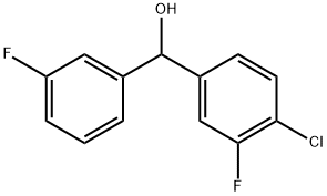 4-CHLORO-3,3'-DIFLUOROBENZHYDRO Structure