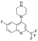 1-[6-Fluoro-2-(trifluoromethyl)quinolin-4-yl]piperazine 97%