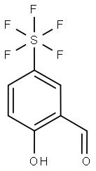 3-Formyl-4-hydroxyphenylsulphur pentafluoride 结构式