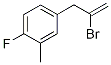 4-(2-Bromoprop-2-en-1-yl)-1-fluoro-2-methylbenzene|