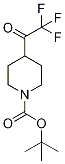 1-(tert-Butoxycarbonyl)-4-(trifluoroacetyl)piperidine Structure