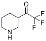 1-(Piperidin-3-yl)-2,2,2-trifluoroethan-1-one,,结构式