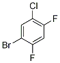 1-Bromo-5-chloro-2,4-difluorobenzene 化学構造式