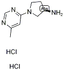 (3R)-1-(6-Methylpyrimidin-4-yl)pyrrolidin-3-amine dihydrochloride|1365937-49-0