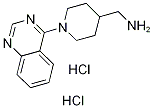 [1-(Quinazolin-4-yl)piperidin-4-yl]methanamine dihydrochloride Struktur