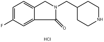 6-Fluoro-2-(piperidin-4-ylmethyl)isoindolin-1-one hydrochloride