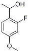 1-(2-Fluoro-4-methoxyphenyl)ethan-1-ol Structure