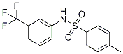 4-Methyl-N-[3-(trifluoromethyl)phenyl]benzenesulphonamide Structure