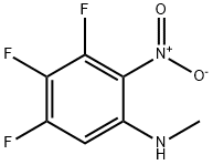 6-(Methylamino)-2,3,4-trifluoronitrobenzene Structure