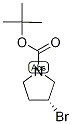 (R)-1-Boc-3-broMopyrrolidine 结构式