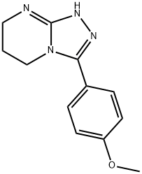 3-(4-Methoxyphenyl)-5H,6H,7H,8H-[1,2,4]triazolo[4,3-a]pyrimidine Structure