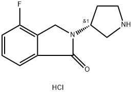 1787315-28-9 (R)-4-フルオロ-2-(ピロリジン-3-イル)イソインドリン-1-オン塩酸塩