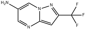 2-(Trifluoromethyl)pyrazolo[1,5-a]pyrimidin-6-amine Struktur