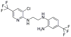 1-[3-Chloro-5-(trifluoromethyl)pyridin-2-ylamino]-2-[2-amino-4-(trifluoromethyl)anilino]ethane 97%