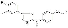 2-[(4-Ethoxyphenyl)amino]-4-(4-fluoro-3-methylphenyl)-1,3-thiazole 98%