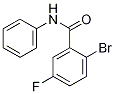 2-Bromo-5-fluoro-N-phenylbenzamide,,结构式