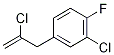  2-Chloro-3-(3-chloro-4-fluorophenyl)prop-1-ene