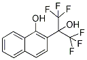 2-(1,1,1,3,3,3-Hexafluoro-2-hydroxyprop-2-yl)-1-hydroxynaphthalene Structure
