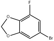 6-溴-4-氟-1,3-二噁茚满, 1415022-32-0, 结构式