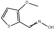 3-Methoxythiophene-2-carbaldehyde oxime 化学構造式