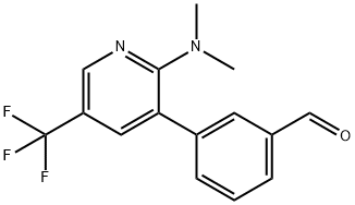 1311279-59-0 3-[2-(Dimethylamino)-5-(trifluoromethyl)-3-pyridyl]benzaldehyde