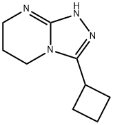 3-Cyclobutyl-5H,6H,7H,8H-[1,2,4]triazolo[4,3-a]pyrimidine Structure