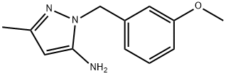 1-(3-Methoxybenzyl)-3-methyl-1H-pyrazol-5-amine|1247408-94-1