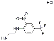 N-(2-氨基乙基)-2-硝基-4-(三氟甲基)苯胺盐酸盐 结构式