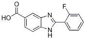 2-(2-Fluorophenyl)-1H-benzimidazole-5-carboxylic acid,,结构式