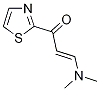 3-(dimethylamino)-1-(1,3-thiazol-2-yl)prop-2-en-1-one Structure