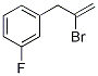 1-(2-Bromoprop-2-en-1-yl)-3-fluorobenzene 结构式