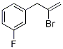 1-(2-Bromoprop-2-en-1-yl)-3-fluorobenzene Structure