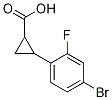 4-Bromo-1-(2-carboxycycloprop-1-yl)-2-fluorobenzene