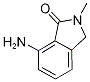 7-氨基-2-甲基异吲哚啉-1-酮, , 结构式