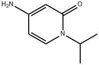 4-アミノ-1-イソプロピルピリジン-2(1H)-オン 化学構造式