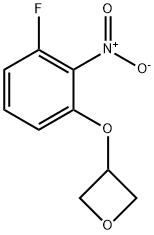 3-(3-Fluoro-2-nitrophenoxy)oxetane Structure