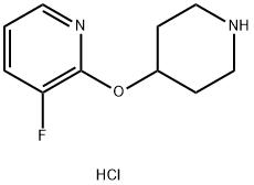 3-Fluoro-2-(piperidin-4-yloxy)pyridine hydrochloride|1779126-87-2