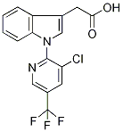 1-[3-Chloro-5-(trifluoromethyl)pyridin-2-yl]-1H-indol-3-ylacetic acid 97% Structure