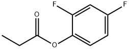 2,4-Difluorophenyl propanoate Structure