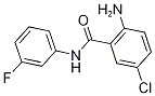 2-amino-5-chloro-N-(3-fluorophenyl)benzamide Structure