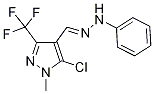 5-chloro-1-methyl-3-(trifluoromethyl)-1H-pyrazole-4-carboxaldehyde 4-phenylhydrazone Struktur