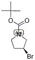 (S)-1-Boc-3-broMopyrrolidine,,结构式