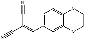 (2,3-Dihydro-1,4-benzodioxin-6-ylmethylene)malononitrile Structure