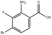 2-Amino-4-bromo-3-fluorobenzoic acid