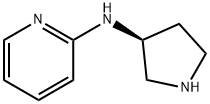 N-[(3S)-Pyrrolidin-3-yl]pyridin-2-amine 结构式
