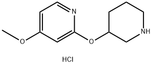 4-Methoxy-2-(piperidin-3-yloxy)pyridine hydrochloride