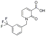 1-[3-(Trifluoromethyl)benzyl]pyridin-2-one-3-carboxylic acid 97%,,结构式