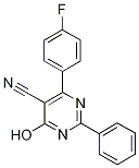 4-(4-Fluorophenyl)-6-hydroxy-2-phenylpyrimidine-5-carbonitrile|