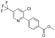 Methyl 4-[3-chloro-5-(trifluoromethyl)-2-pyridinyl]benzenecarboxylate 95%|